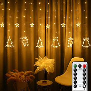 Beauenty Christmas Curtain Fairy Lights – Magical Holiday Lighting