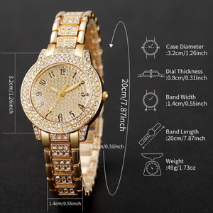 -piece luxury watch set is the ultimate expression of love and style.